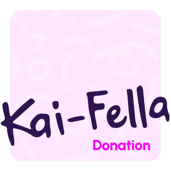 Kai-Fella Cash Donation Graphic
